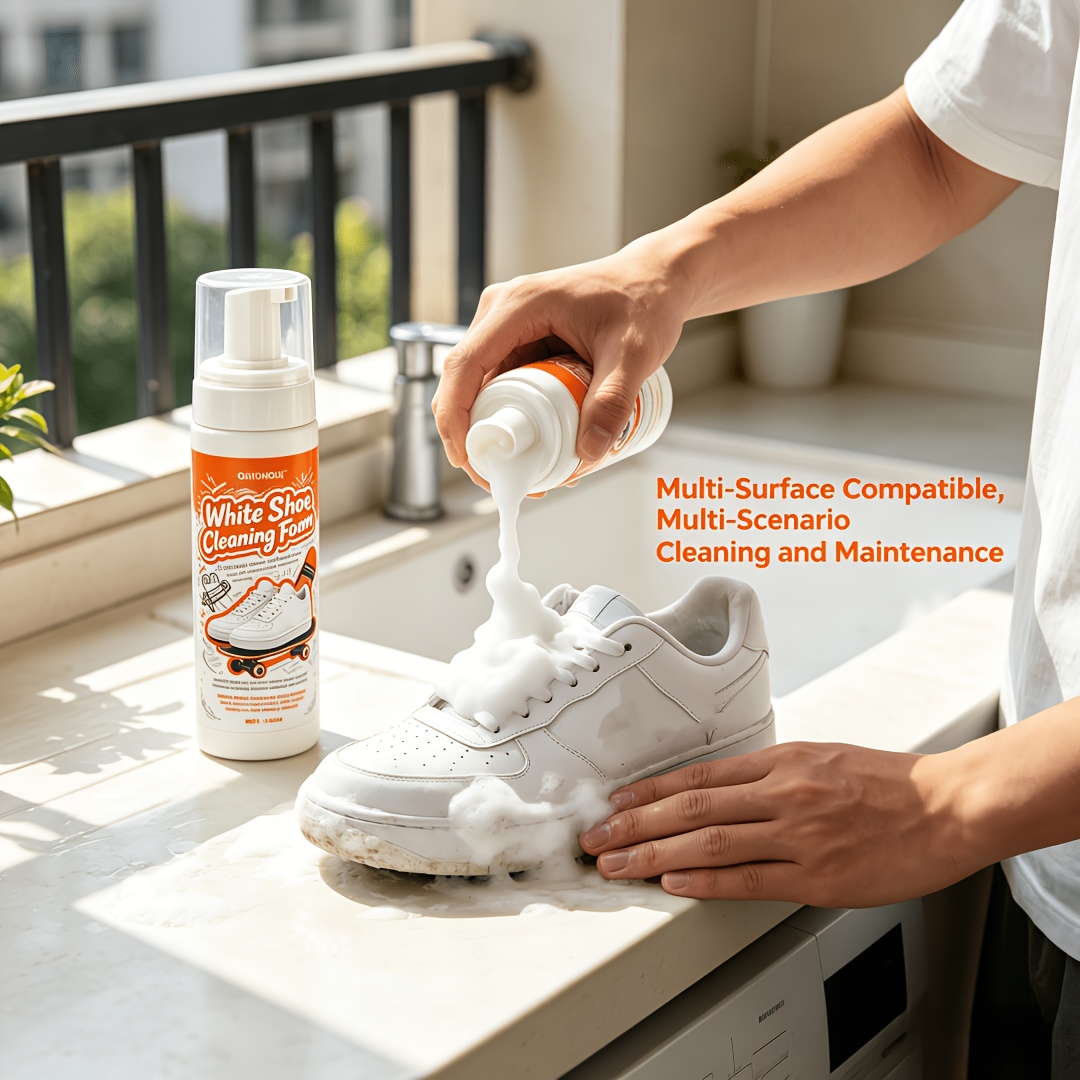 Sneaker Cleaner - Portable No Rinse White Shoe Cleaner