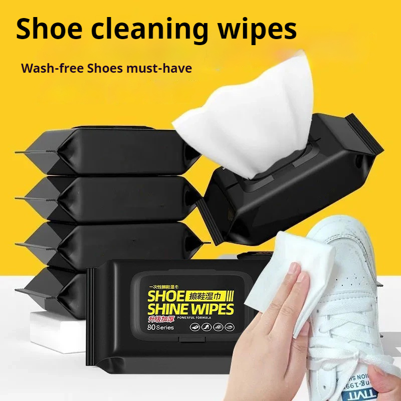 White Sneaker Care Kit - New Powerful Disposable Sneaker Cleaning Portable