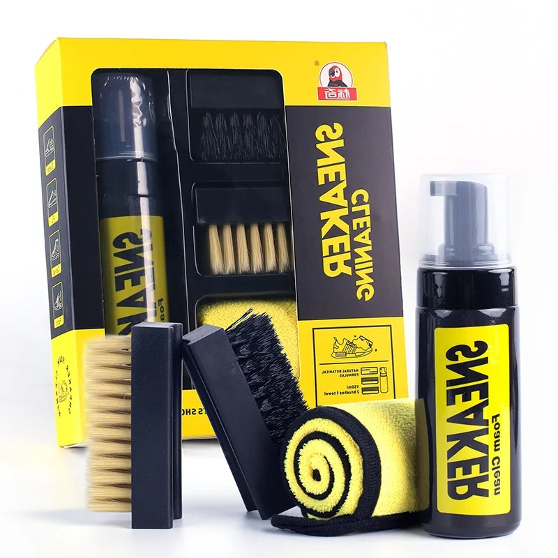 White Sneaker Care Kit - 150ML Water-Free Foam Sneakers Cleaner Kit