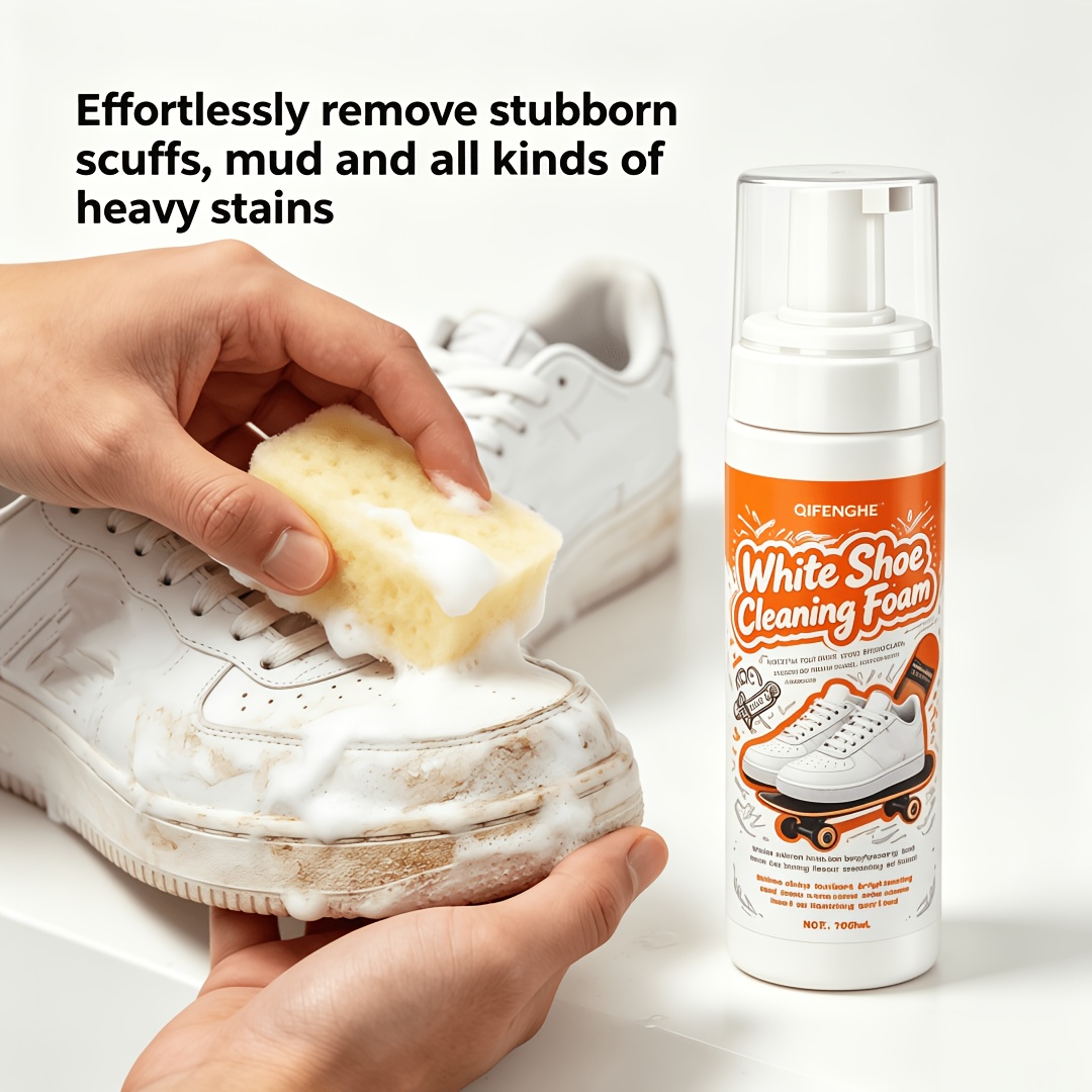 Portable No Rinse White Shoe C - Sneaker Cleaner review and price