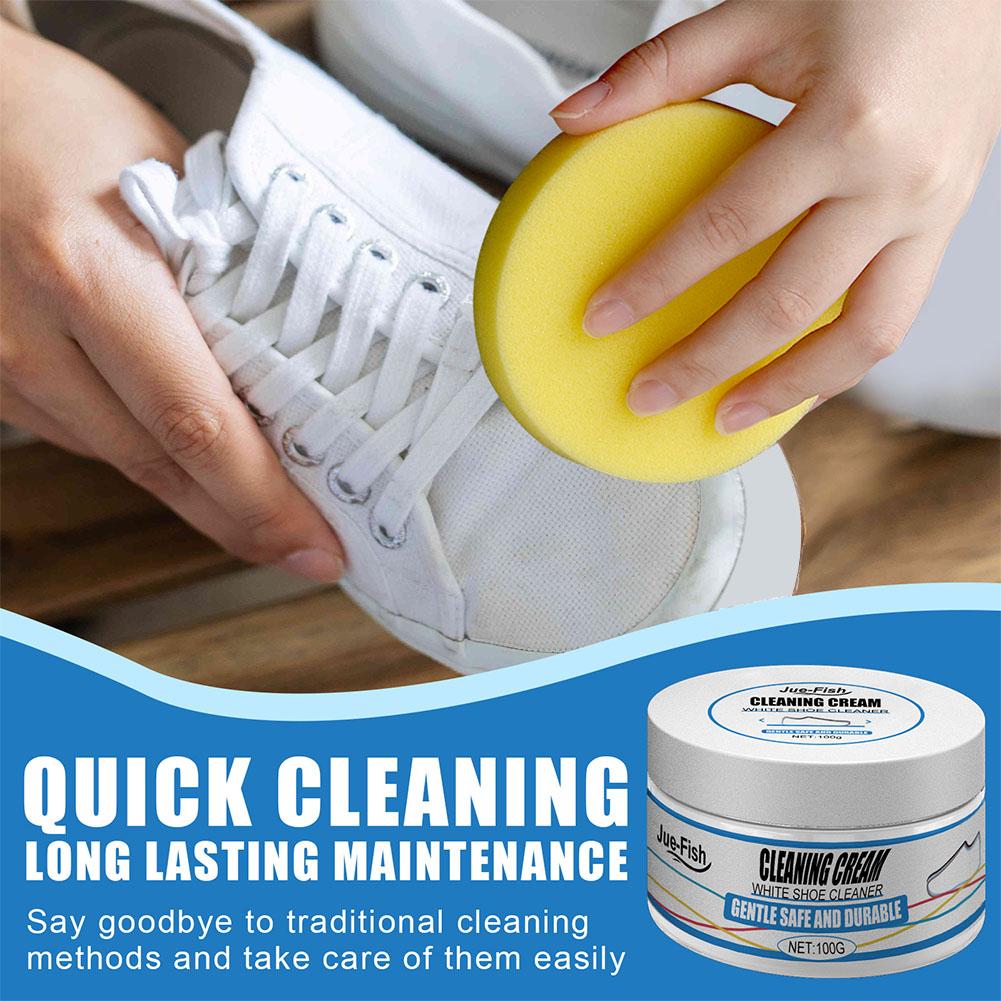 White Shoes Cleaning Cream Sta - Sneaker Care Cleaning Kit review and price