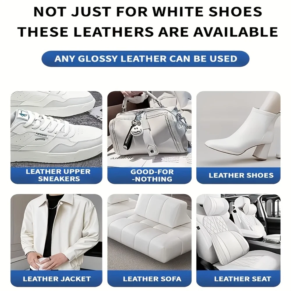 New White Shoe Edge Restorer 5 - White Sneaker Care Kit review and price