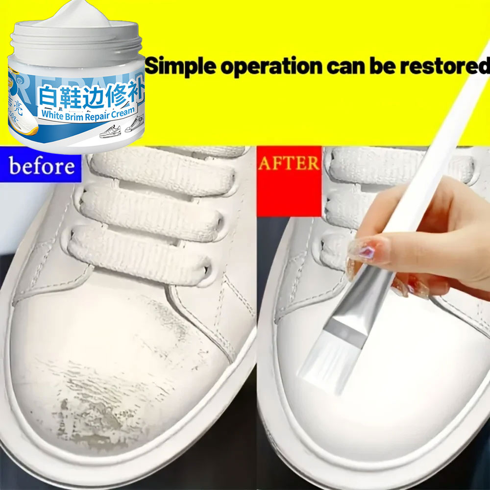 New White Shoe Edge Restorer 5 - White Sneaker Care Kit review and price