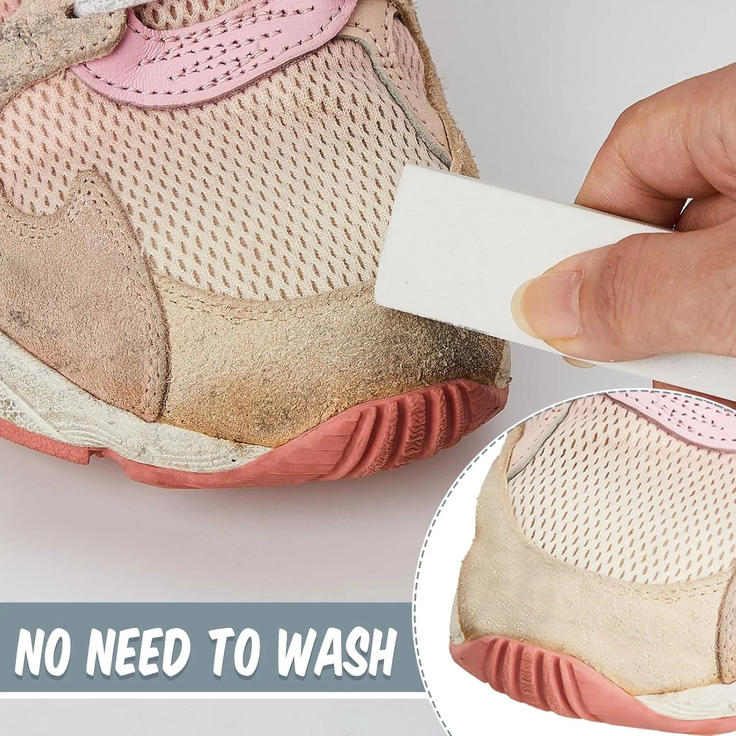 1/2/3Pcs Portable Easy-To-Use  - White Sneaker Care Kit review and price