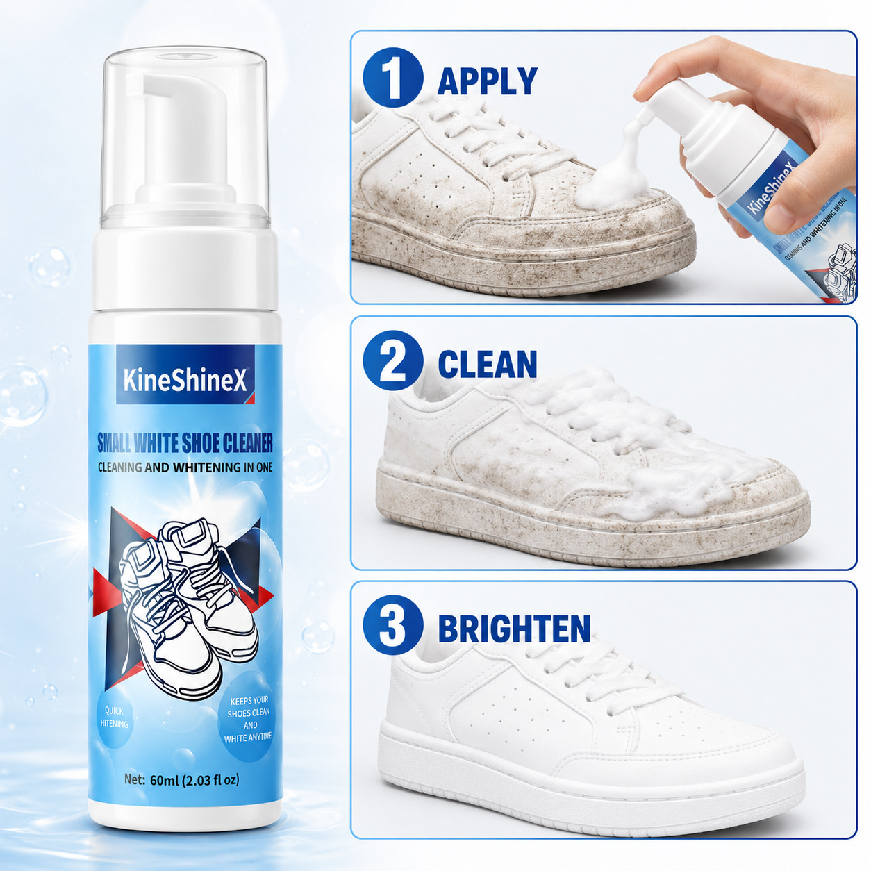 Gihen Shoe Cleaner Kits Water- - Sneaker Care Cleaning Kit review and price